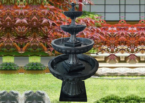 Cina Air Mancur Empat Tingkat Ornamen 64 Inch pemasok