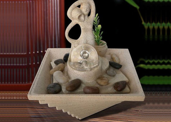 Cina Air Terjun Air Mancur Bola Hand Made Lady Glass pemasok