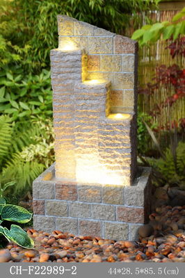 Tiga Langkah Sandstone Fountain Garden Fountain pemasok