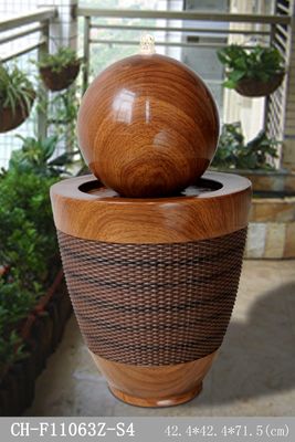 Bola Ellipse Base Air Mancur Efek Air Mancur pemasok
