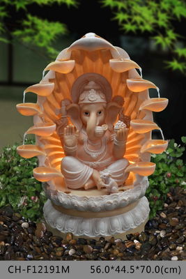 Dekorasi Interior Rumah Air Mancur Buddha pemasok