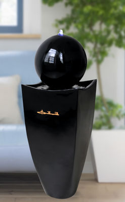 Fitur Modern Waterscape Stainless Steel Bola Air pemasok