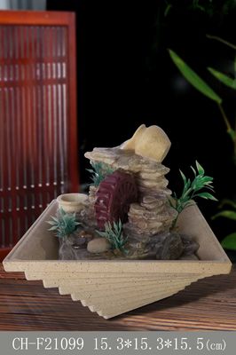 Kerajinan Tv Cabinet Air Terjun Air Mancur Dalam Ruangan pemasok