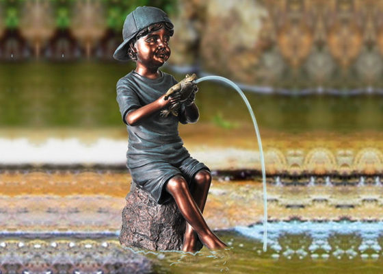 Dekorasi Taman Kolam Air Mancur Spitters pemasok