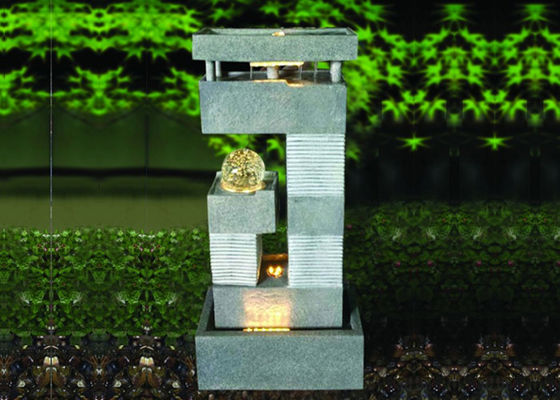 Air Terjun Batu Air Mancur Ornamen 32 Inch pemasok
