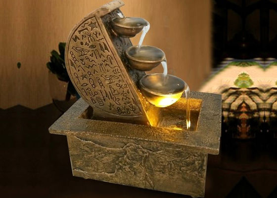 Lukisan Air Terjun Air Mancur Golden Fortune Indoor pemasok