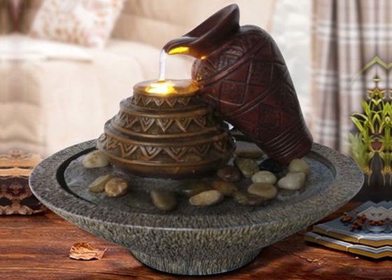 7 Inch Kantor Dekorasi Fountains Tabletop Indoor pemasok