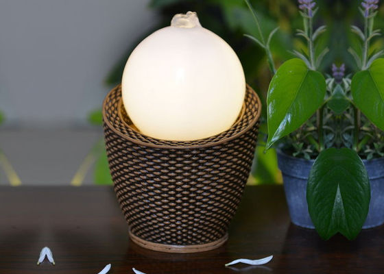 Air Terjun Air Mancur Desktop Yang Halus Dengan Lampu Led pemasok