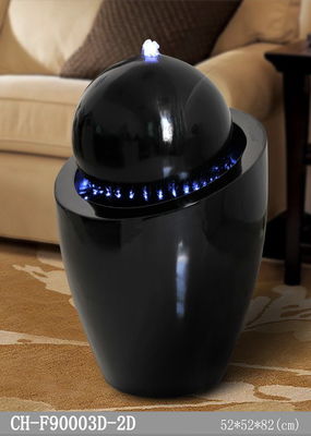 80cm Elliptical Dengan Ball SAA Led Light Water Fountain pemasok