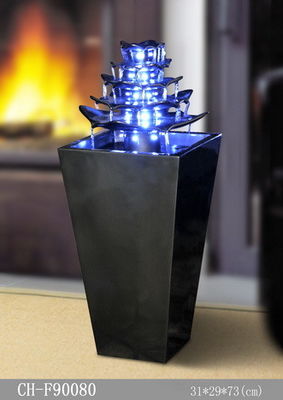 73cm Gaya Eropa 31x29 Led Light Water Fountain pemasok